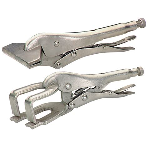 Welding And Sheet Metal Clamp Set 2 Pc 